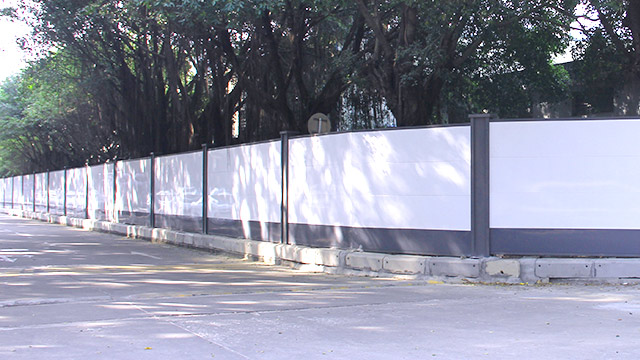 深圳大通圍擋施工圍擋安裝案例-A/B/C類圍擋-深圳市大通建材有限公司鋼圍擋生產(chǎn)定制廠家