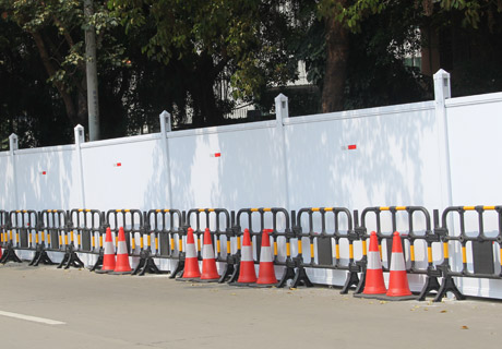 PVC圍擋施工案例-PVC圍擋-深圳市大通建材有限公司鋼圍擋生產定制廠家