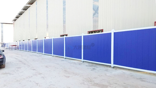 藍色PVC圍擋—深圳市政工程PVC圍擋 工程案例-PVC圍擋-深圳市大通建材有限公司鋼圍擋生產定制廠家